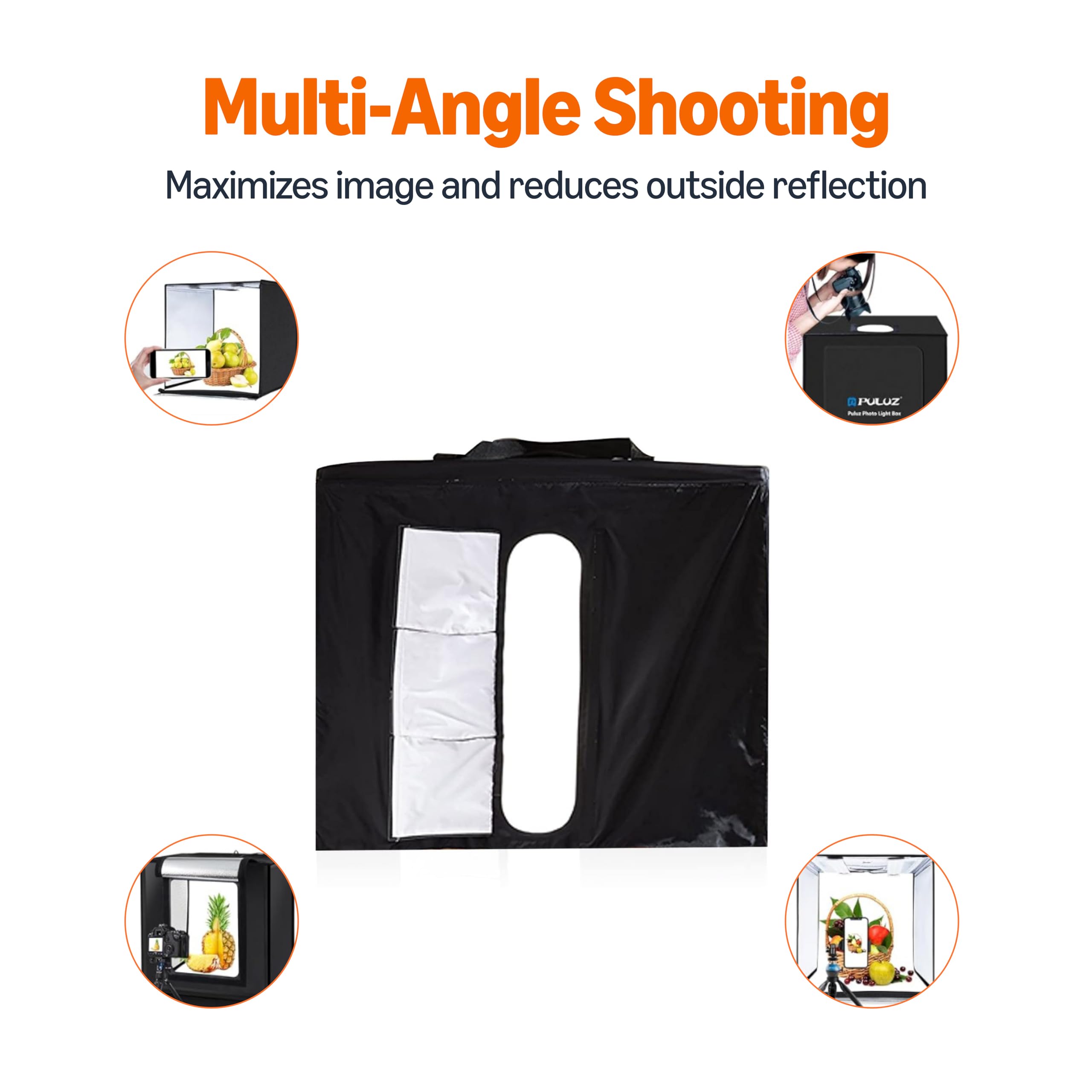 Amazon.com : Amazon Basics Portable Foldable Photo Studio Box with